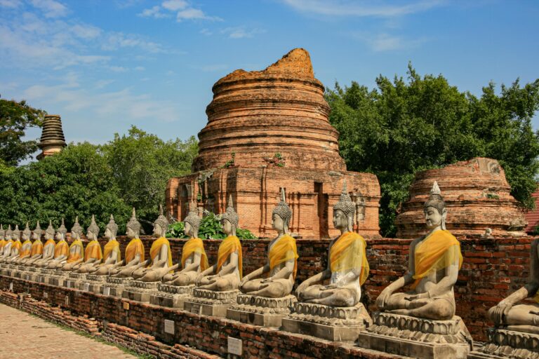 Ayutthaya, Thailand, Wat Yai Chai Mongkol