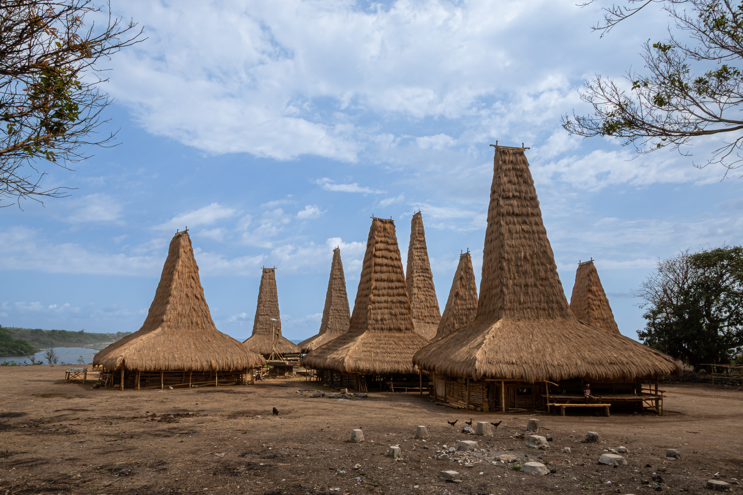 Traditional village Sumba Indonesia