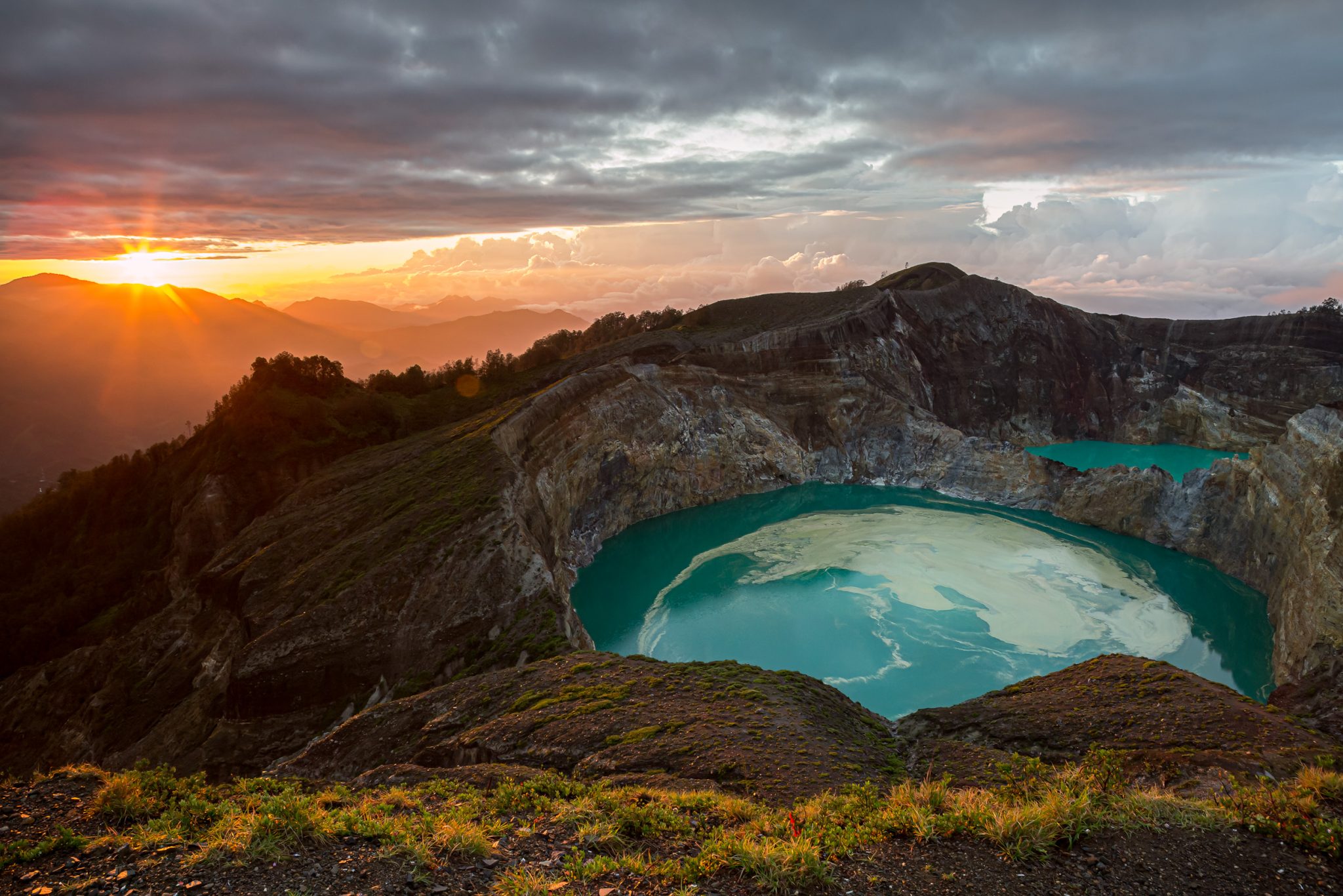Kelimutu volcano flores indonesia