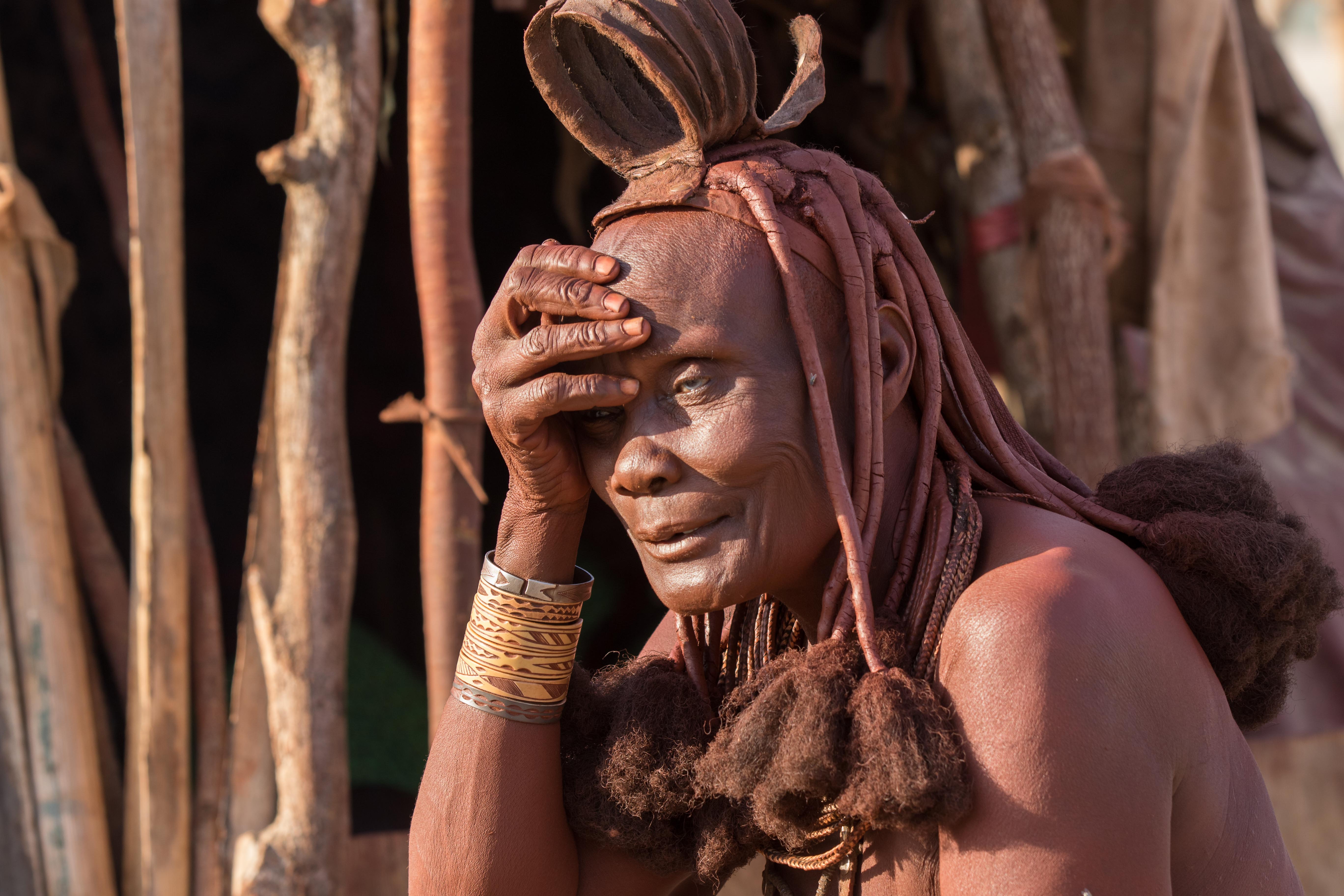 Himba, Mega, Namibia, Puros
