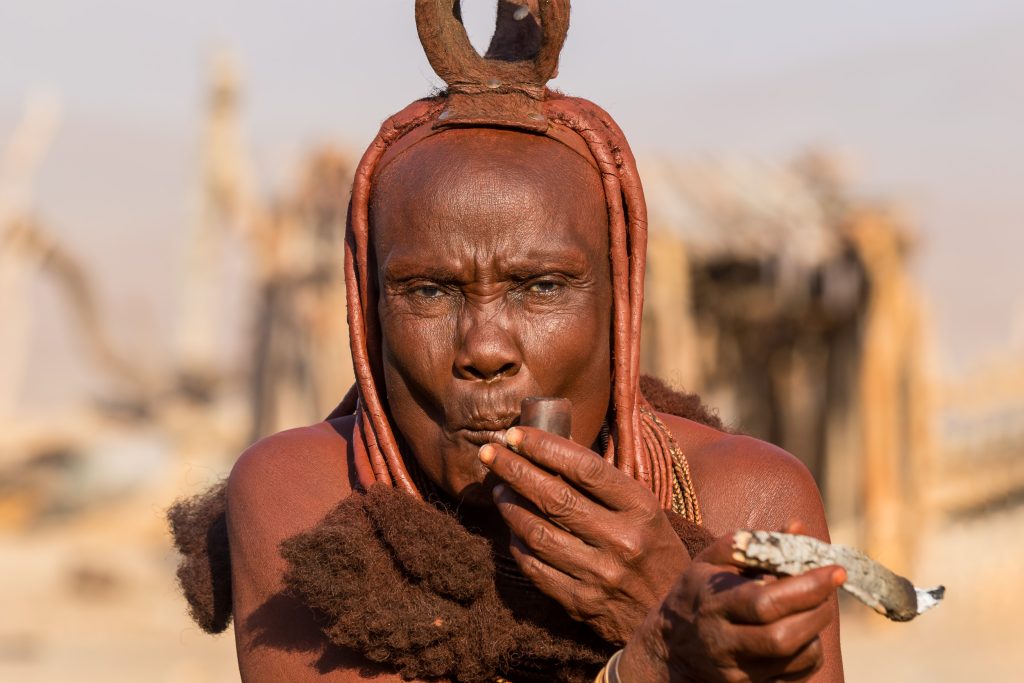 Himba, Mega, Namibia, Puros