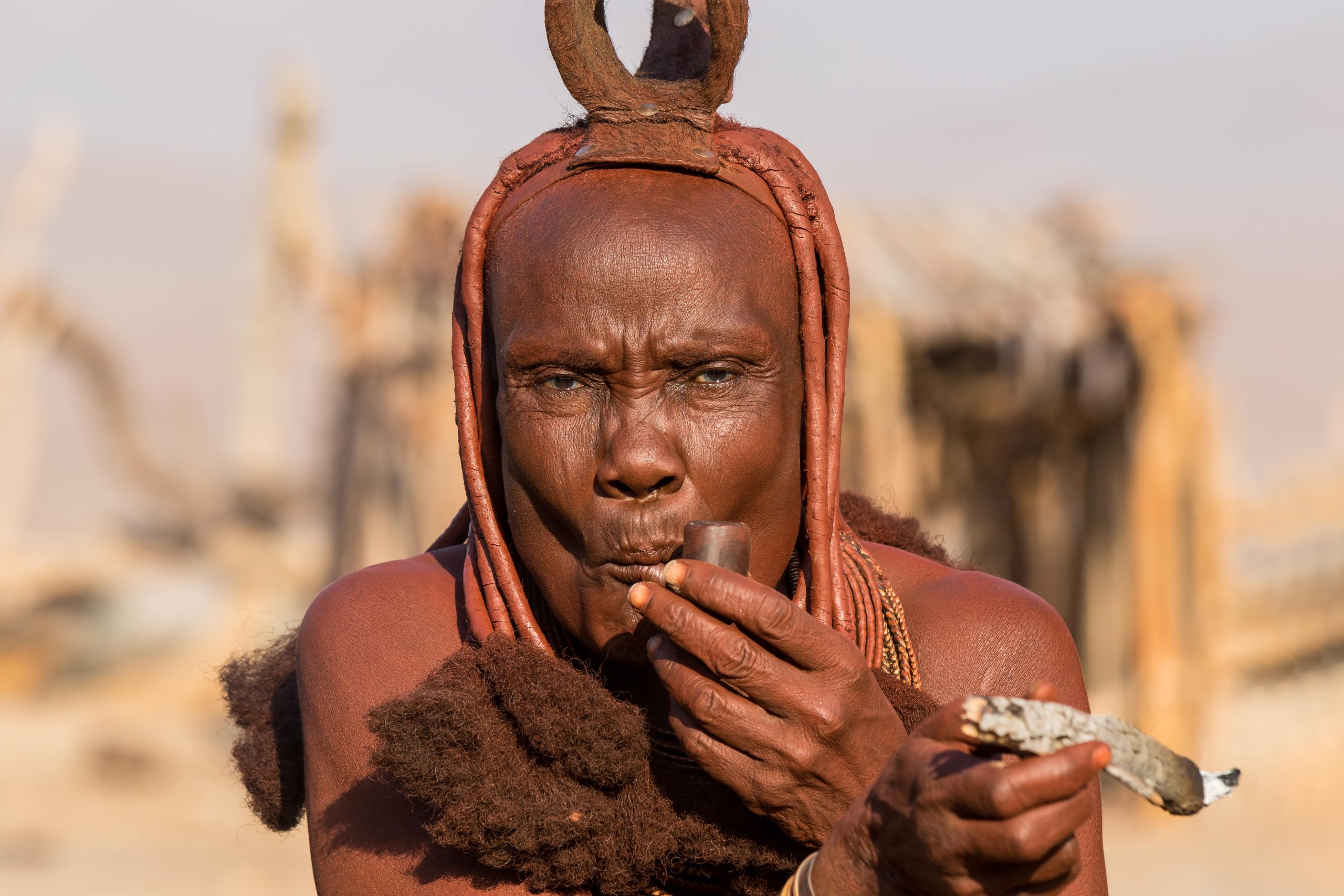 Himba, tribe,Namibia, woman,Puros