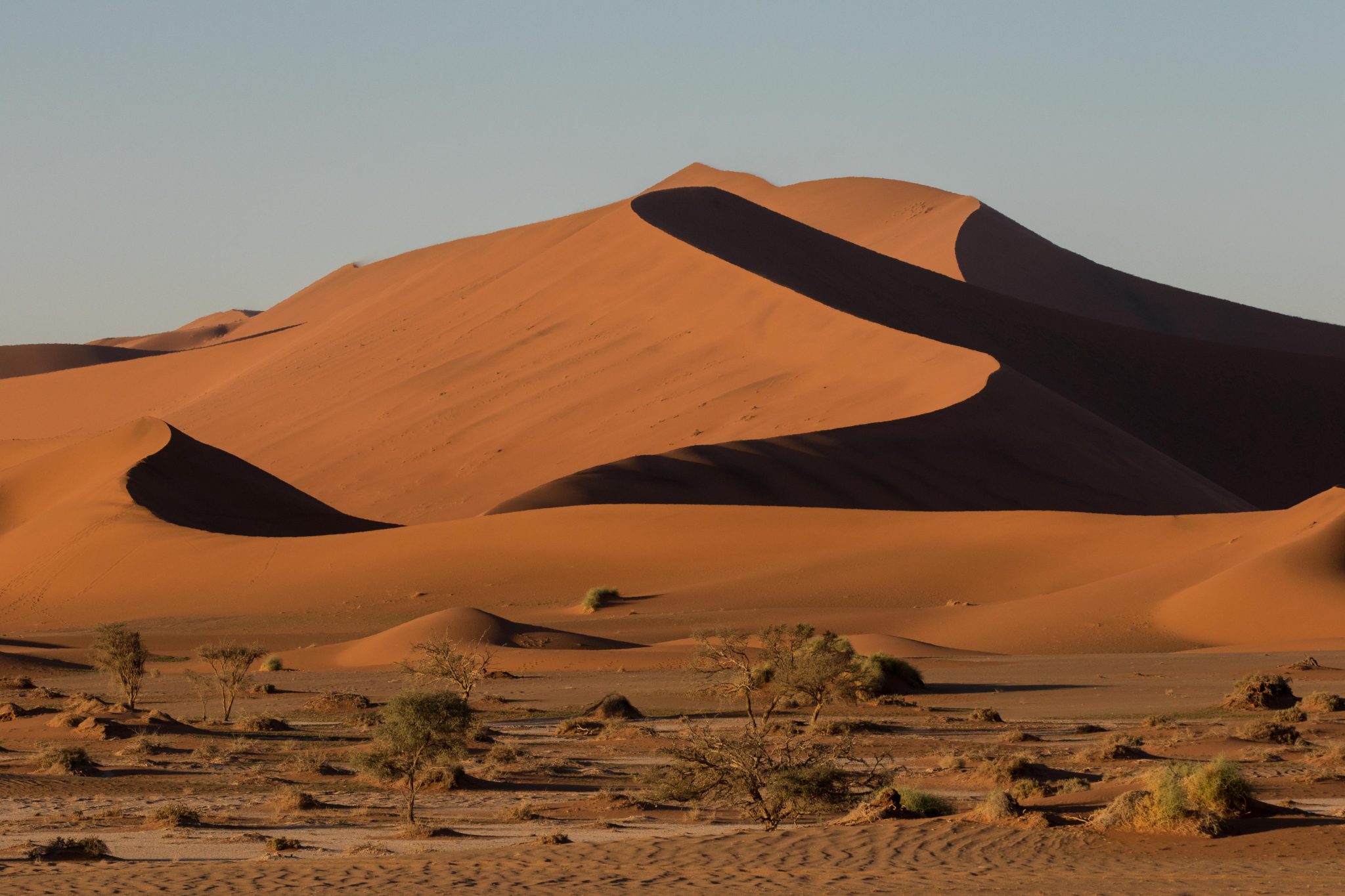 Red Sand Dunes of Sossusvlei - Namib Desert, Namibia