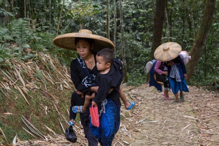 Baduy tribe kanekes people west java indonesia