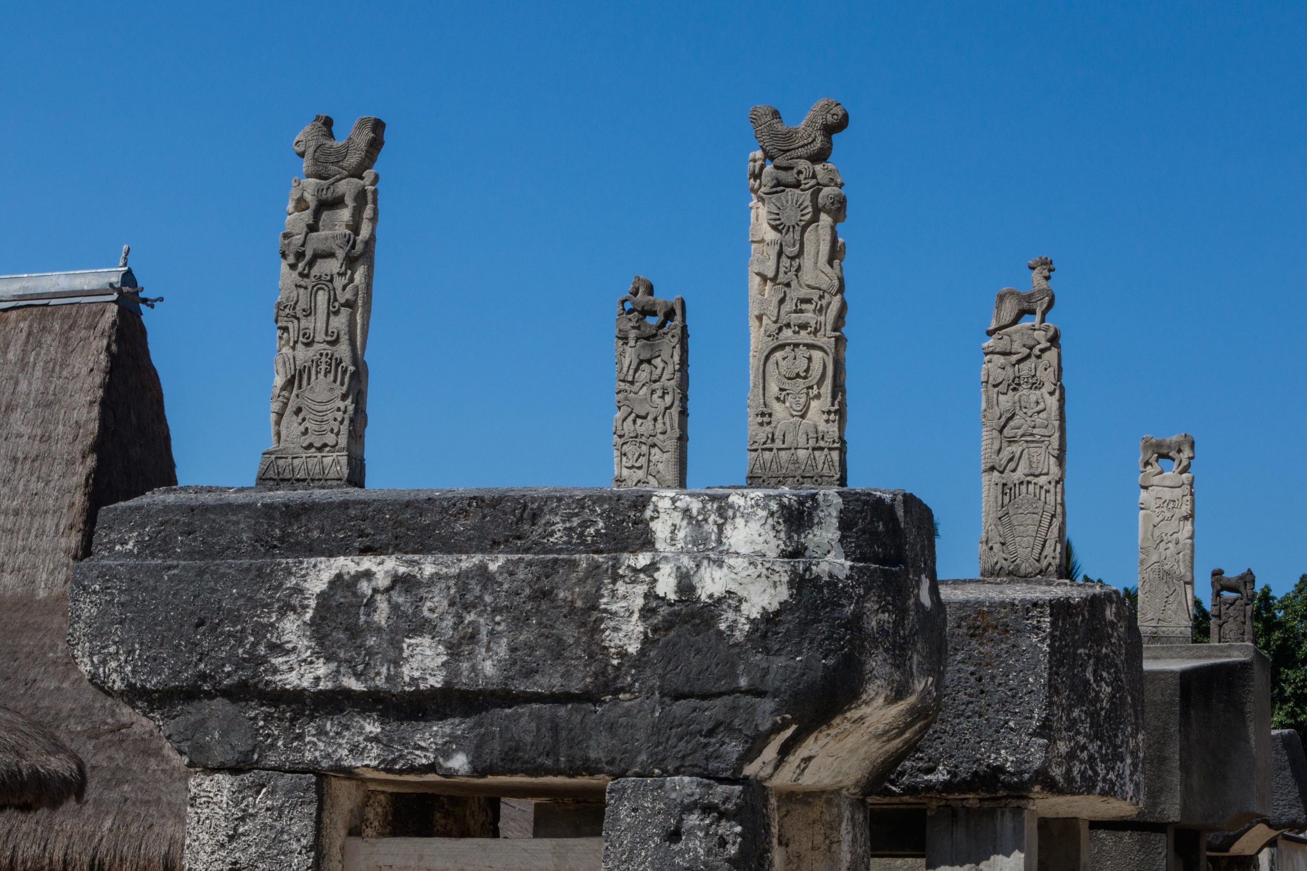 Royal grave tombs East Sumba Indonesia