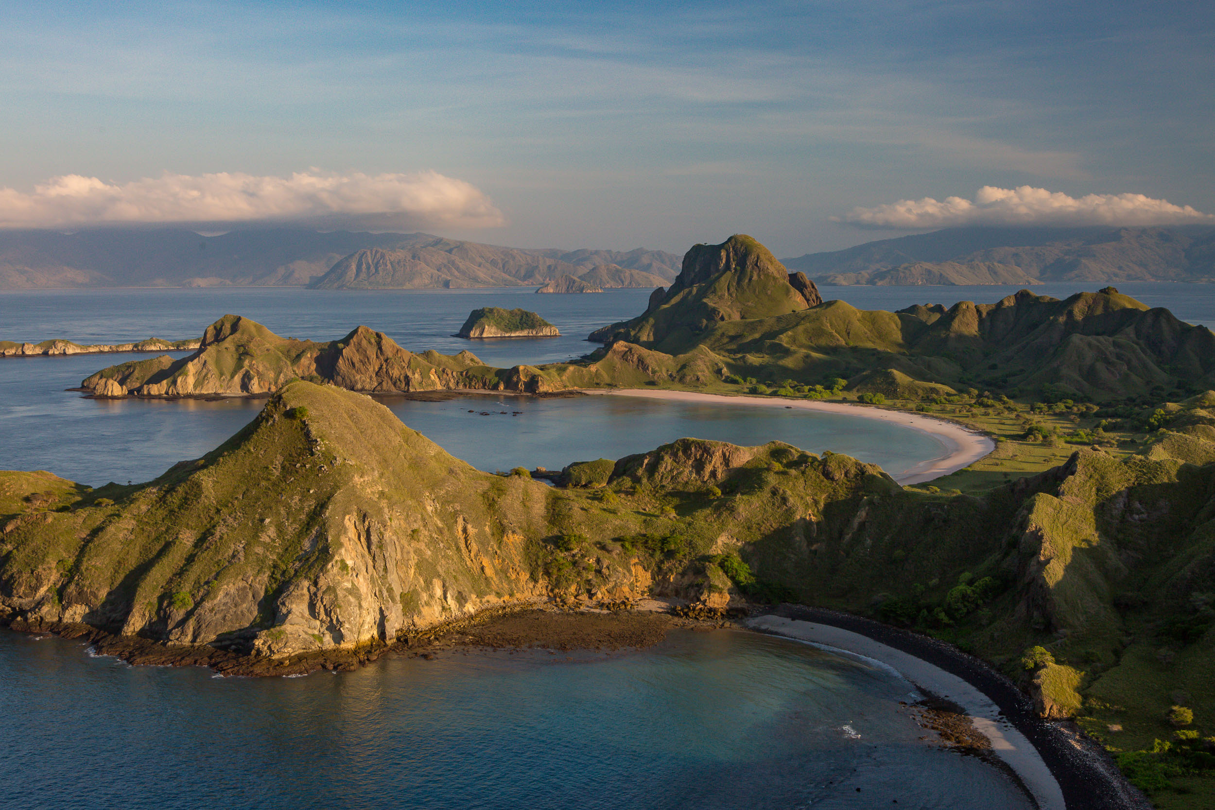 Padar Island viewpoint Komodo National Park Flores Indonesia