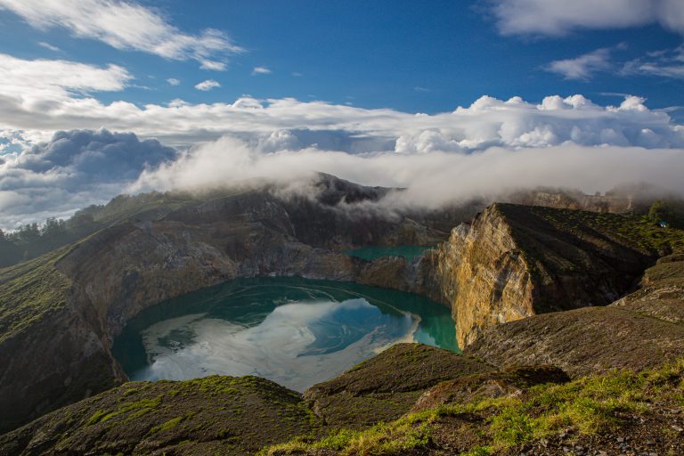 Kelimutu crater lakes flores indonesia