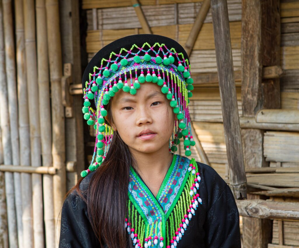 Hill tribe, Laos, luang prabang