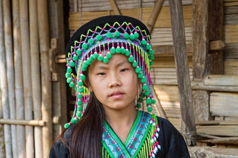 Hill tribe, Laos, luang prabang