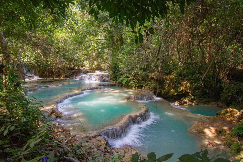 Kuang Si Waterfalls, Laos, luang prabang