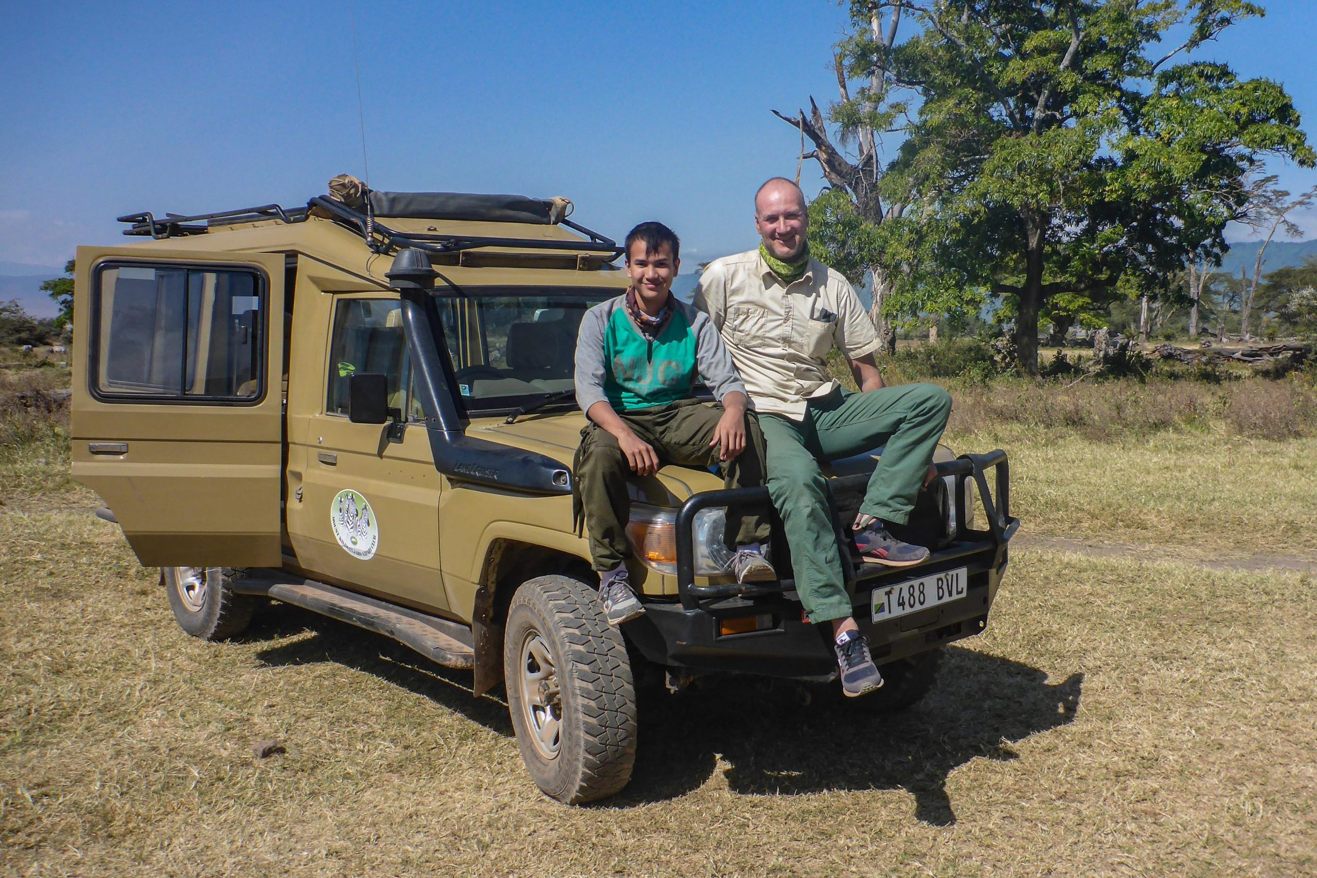 Safari expedition through Tanzania