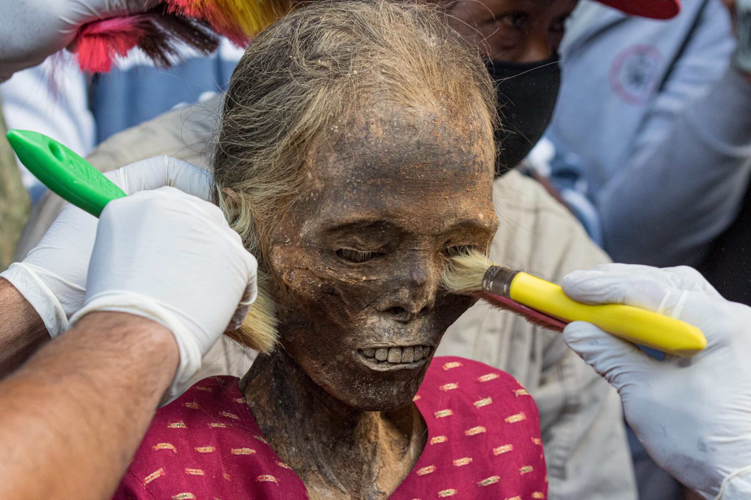 Ma'nene ritual tana toraja