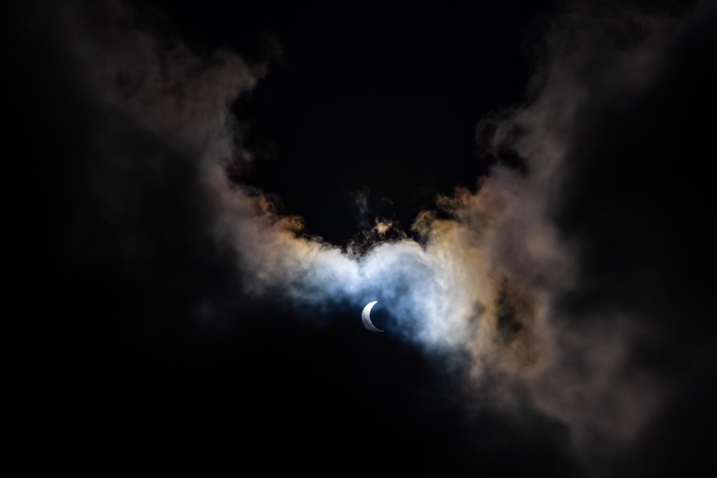 Bali, Indonesia, Sanda, Solar Eclipse