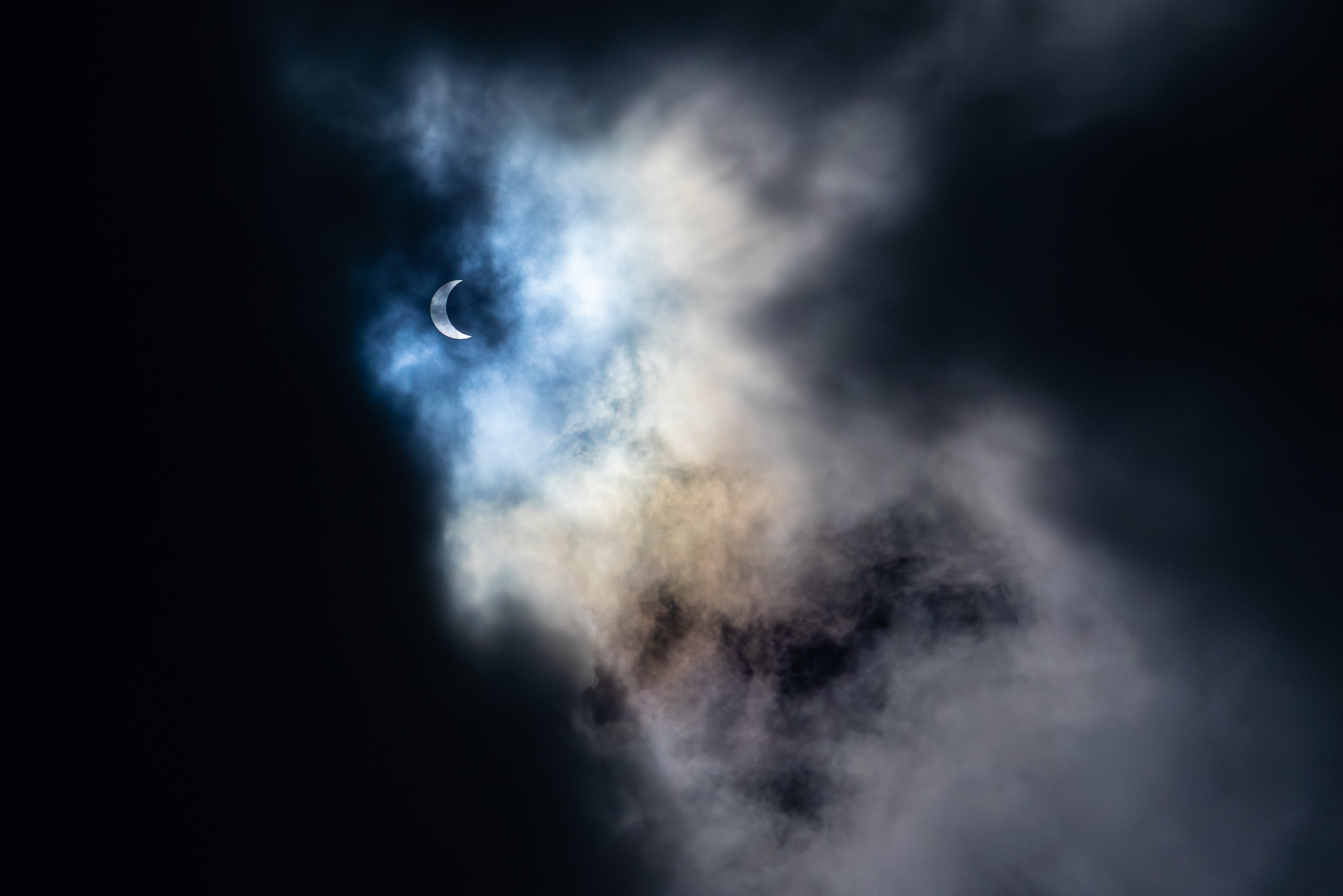 Bali, Indonesia, Sanda, Solar Eclipse