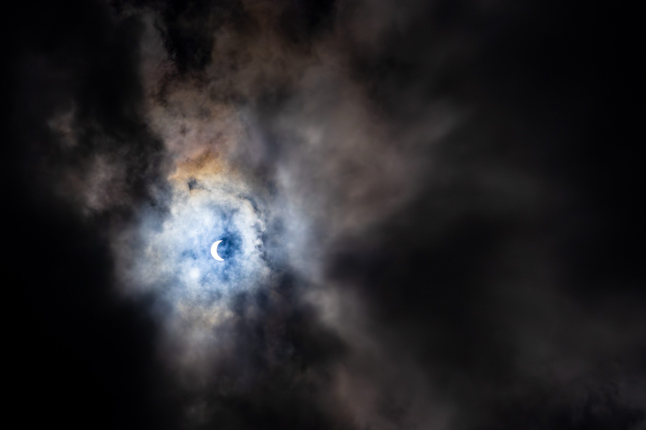 Bali, Indonesia, Sanda, Solar Eclipse