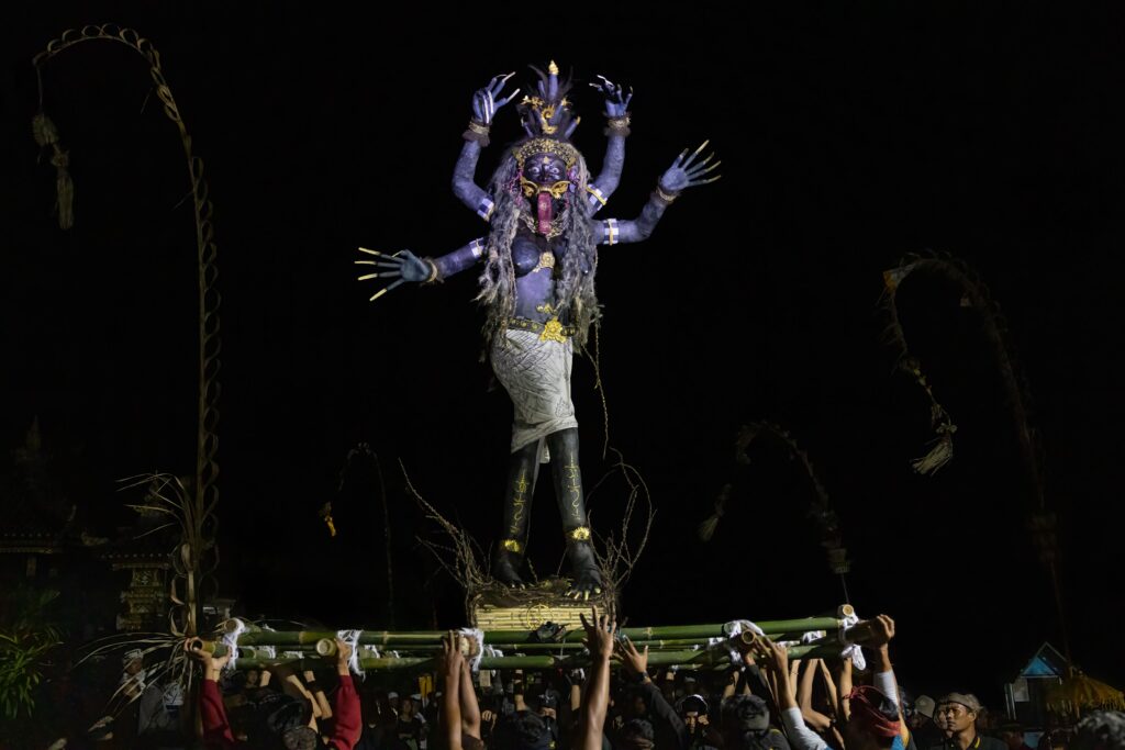 Bali, Indonesia, Nyepi, Sanda, ogoh ogoh