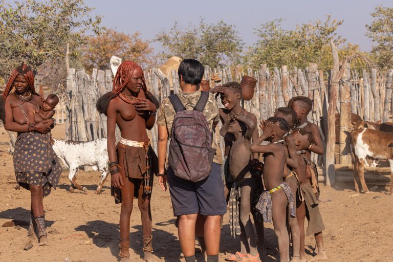 Visiting the Himba tribe in Namibia