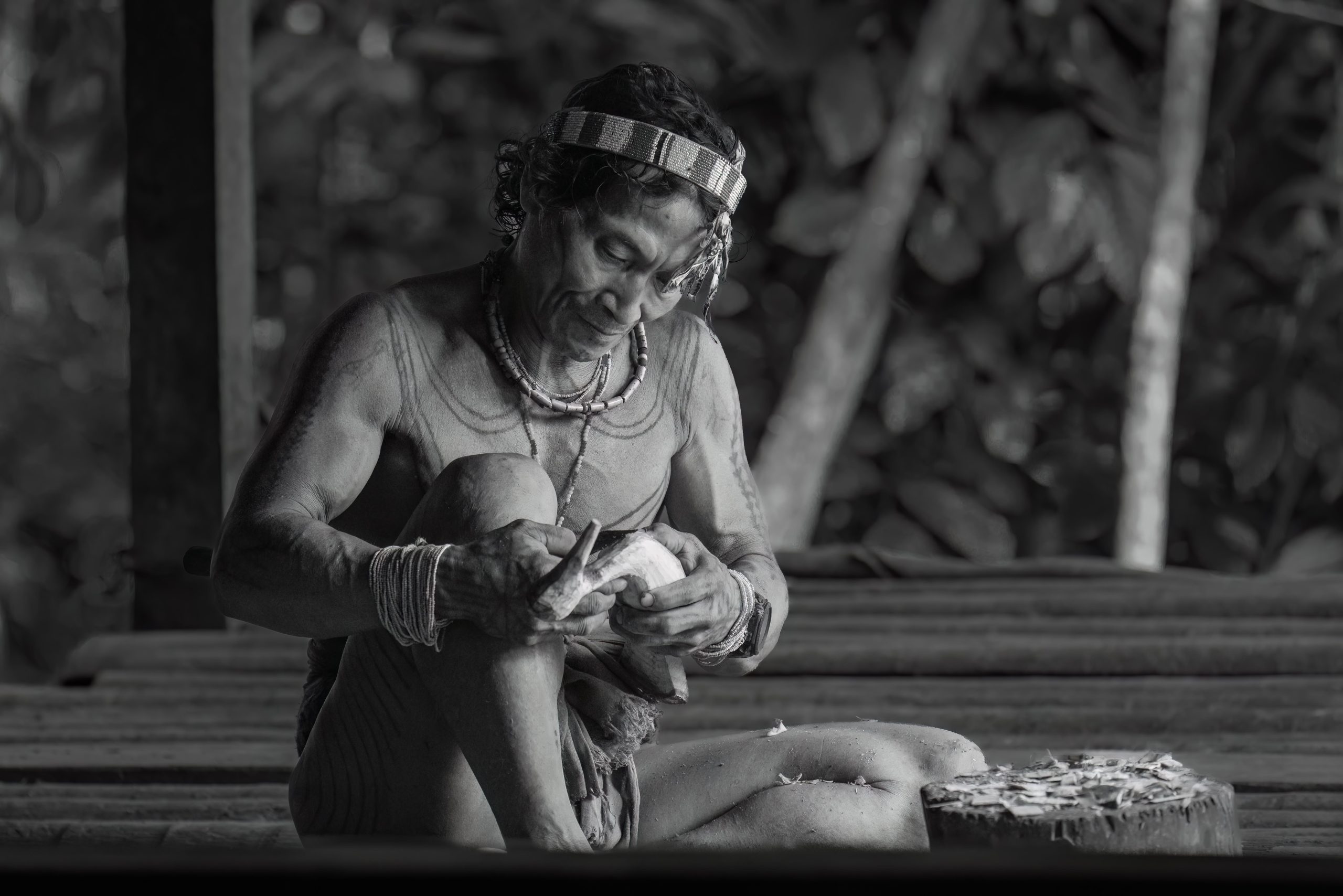 B&amp;W, Highlights, Indonesia, Mentawai, Sakuddei, Siberut