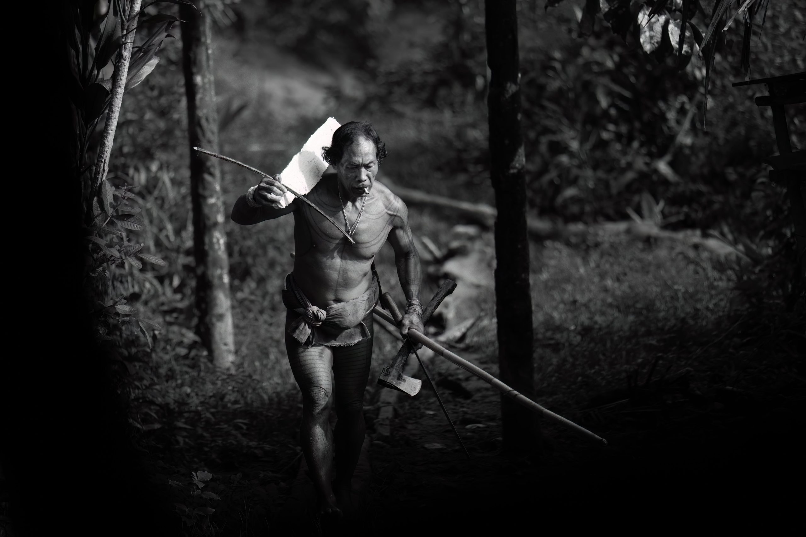 B&amp;W, Highlights, Indonesia, Mentawai, Sakuddei, Siberut