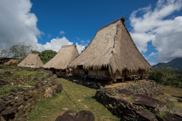 Wologai traditional village in Bajawa, Flores