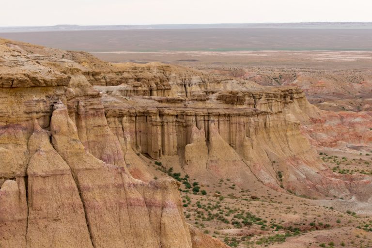 Tsagaan Suvarga in the Gobi Desert of Mongolia