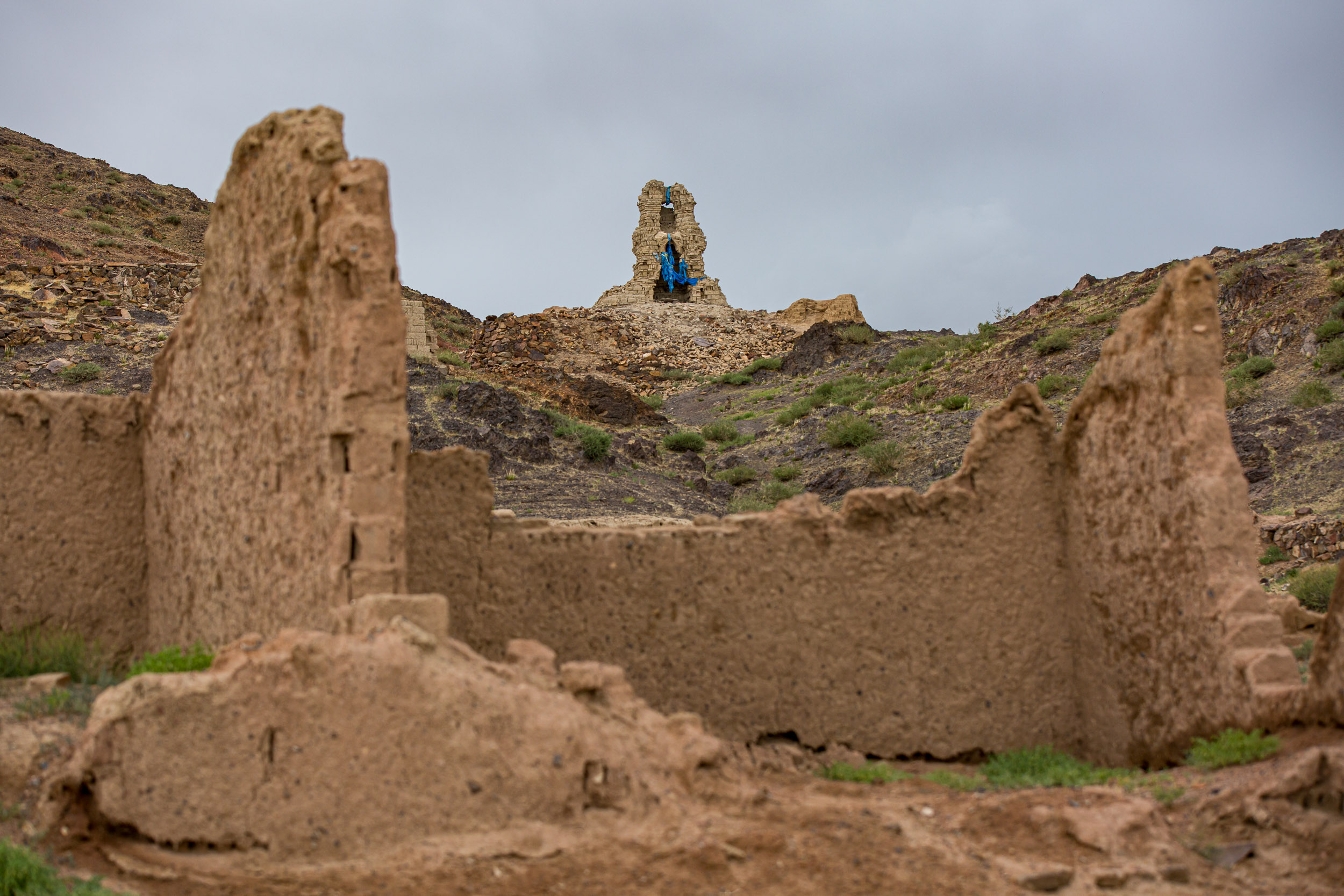 Gobi Desert, Mongolia, Ongiin Khiid