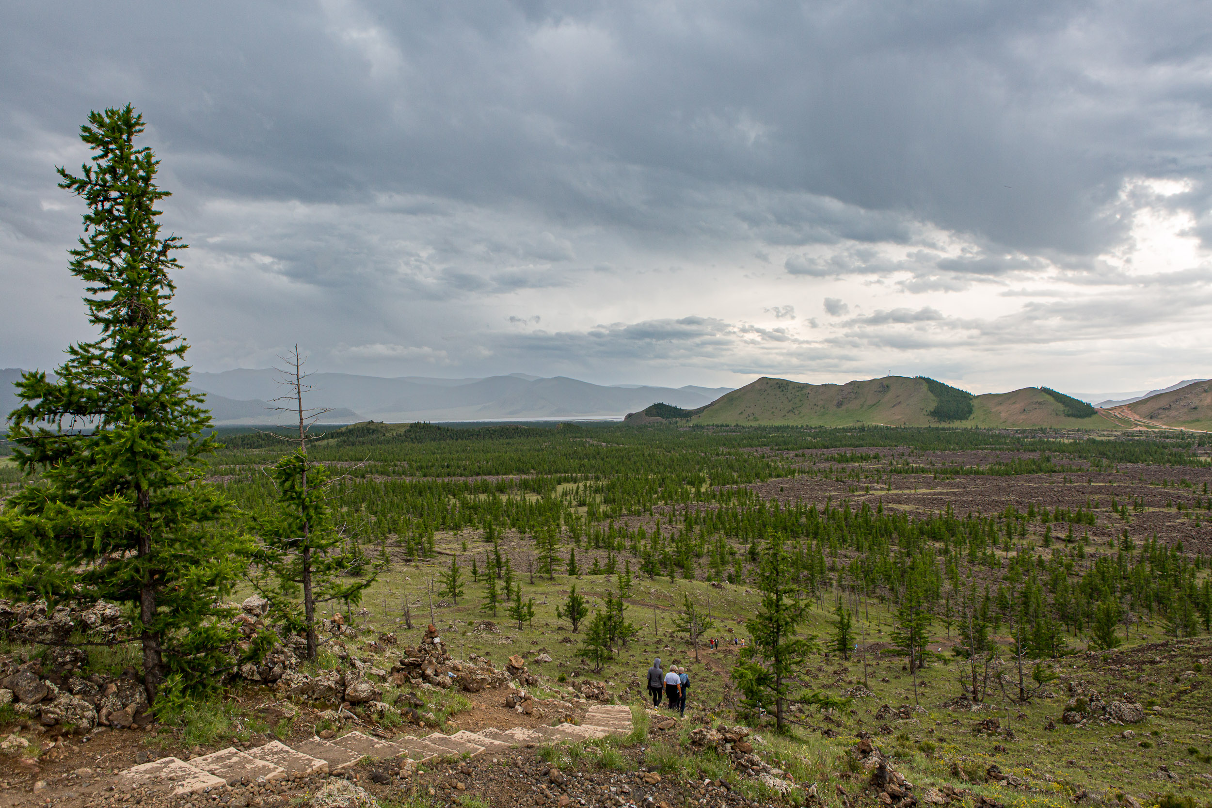 Great White Lake, Khorgo Volcano, Mongolia, lakes