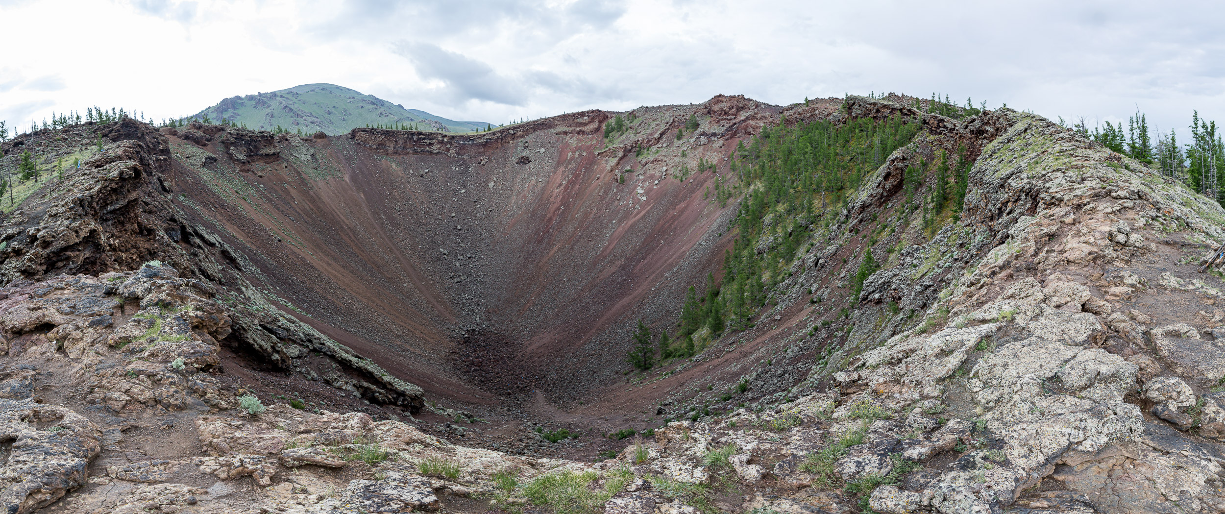 Great White Lake, Khorgo Volcano, Mongolia, lakes